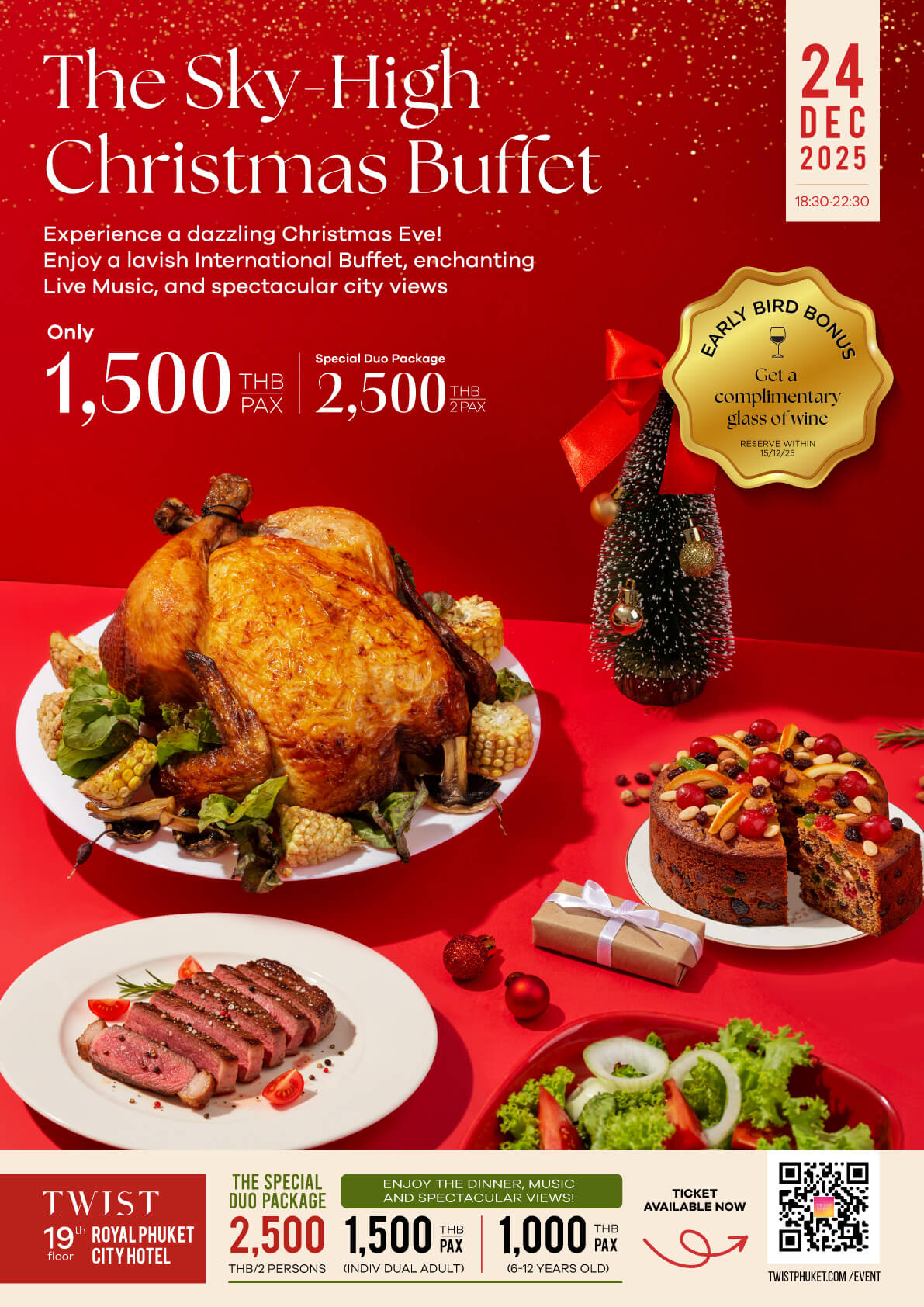 The Sky-High Christmas Buffet